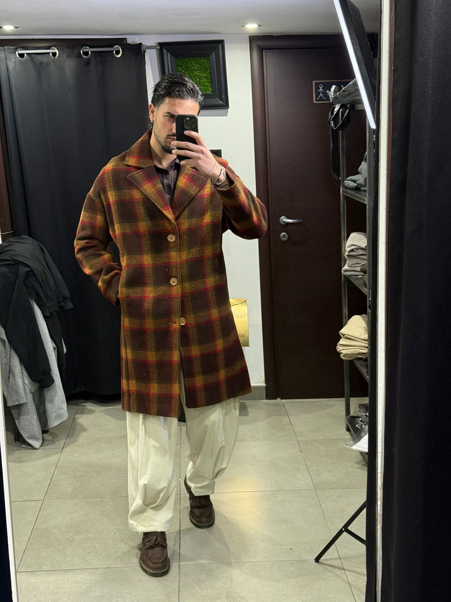 CAPPOTTO MOD. MARCELO BURLON RUGINE