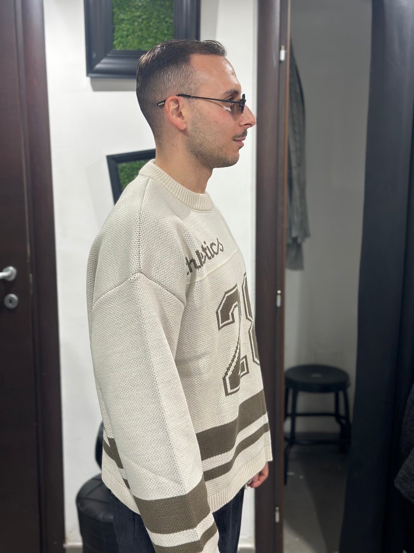 MAGLIONE CROP N28 BEIGE