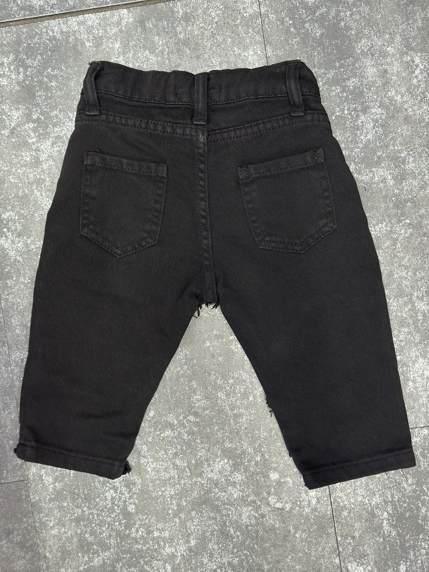 JEANS DESTROYED NERO