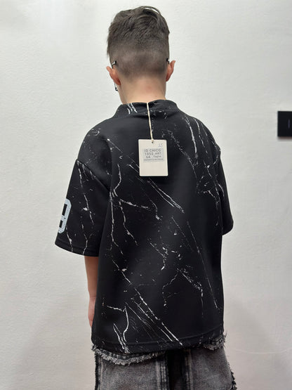 T-SHIRT OVER MOD. BASKET NERA