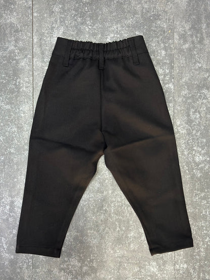PANTALONE CAPRI NERO