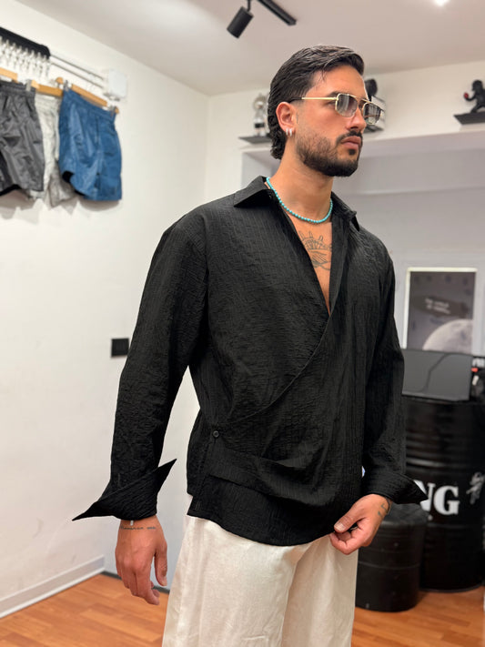 CAMICIA MAYA NERA