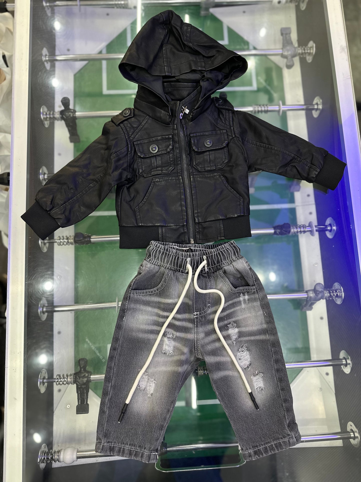 BAGGY JEANS NERO