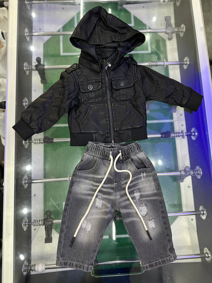 BAGGY JEANS NERO