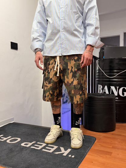 SHORT CARGO MIMETICO