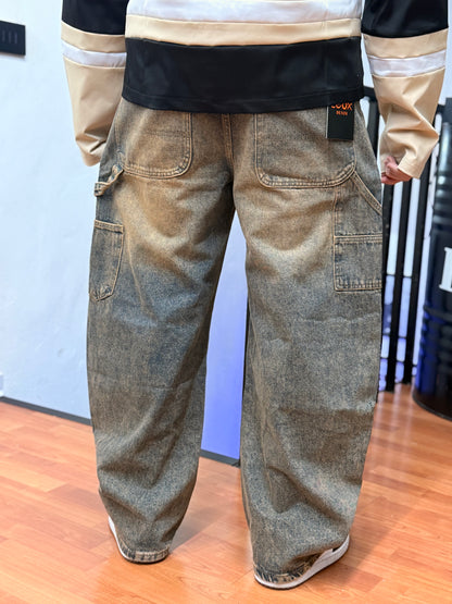 JEANS BALLON SABBIA