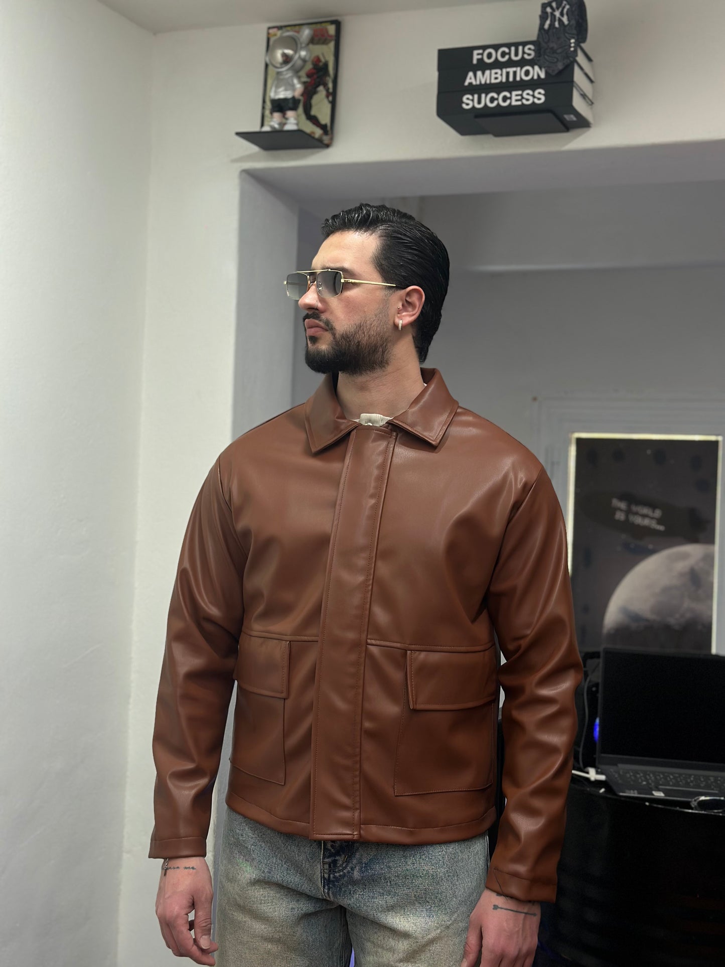 GIACCA MILANO CUOIO