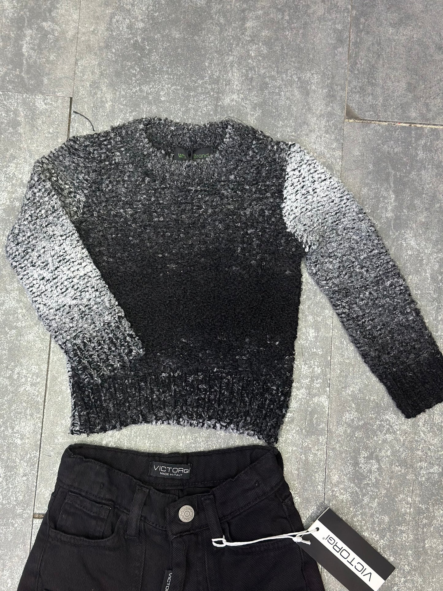 MAGLIONE TEDDY SFUMATO