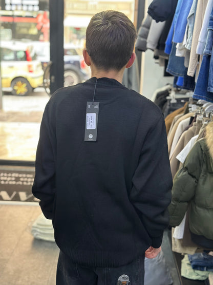 MAGLIONE DIAMOND NERO