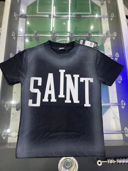T-SHIRT SAINT SFUMATA NERA