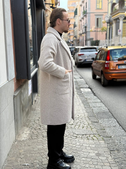 CAPPOTTO TEDDY BEIGE
