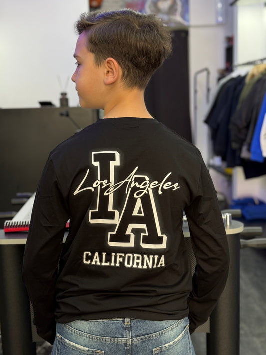 T-shirt California nera