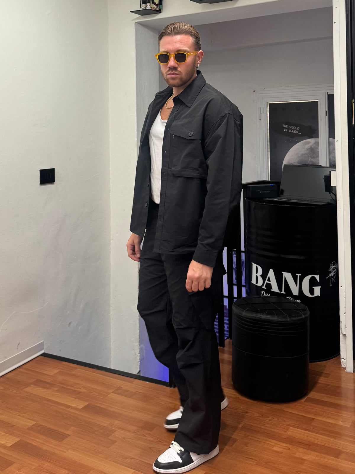 COORDINATO DETROIT NERO