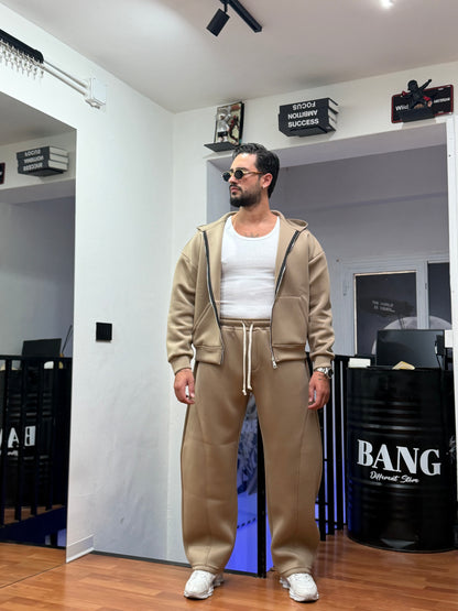TUTA CROP SCUBA BEIGE