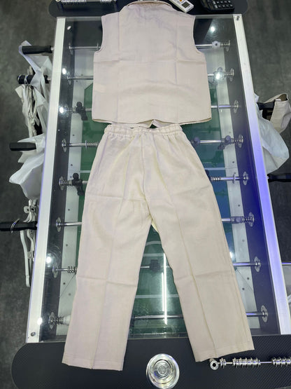 COORDINATO LINO BEIGE