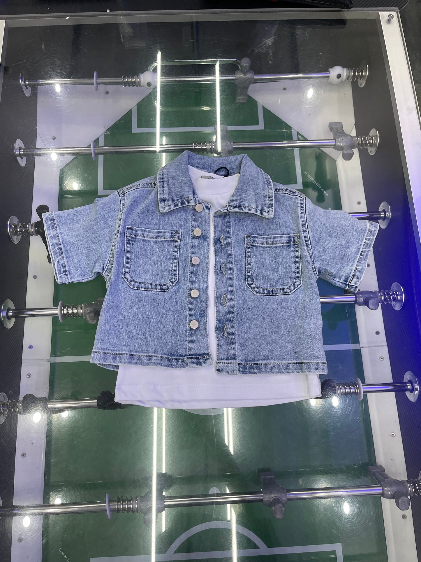 COORDINATO DENIM BLU
