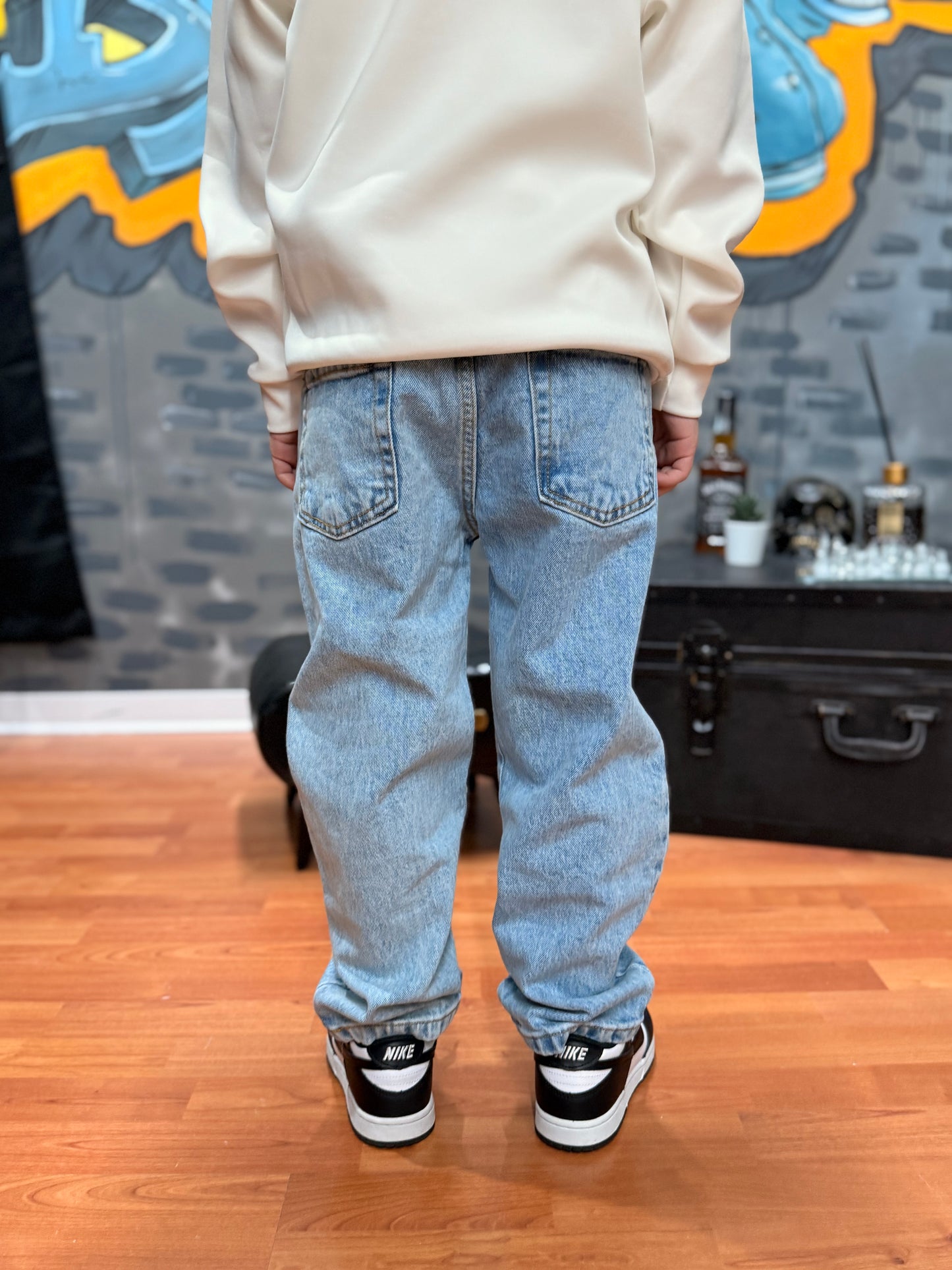 JEANS SFUMATO CHIARO