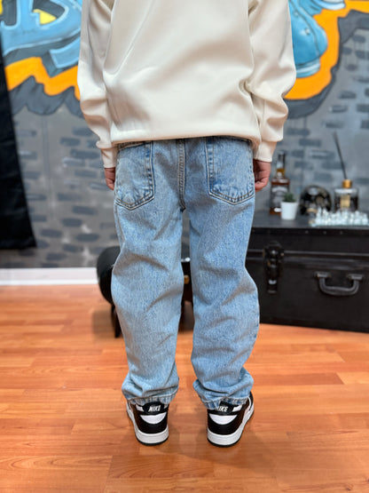 JEANS SFUMATO CHIARO