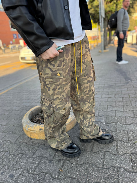 PANTALACCIO CARGO MIMETICO