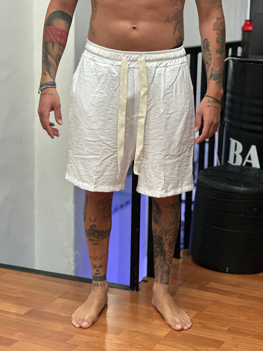 SHORT COMFY LINO BIANCO