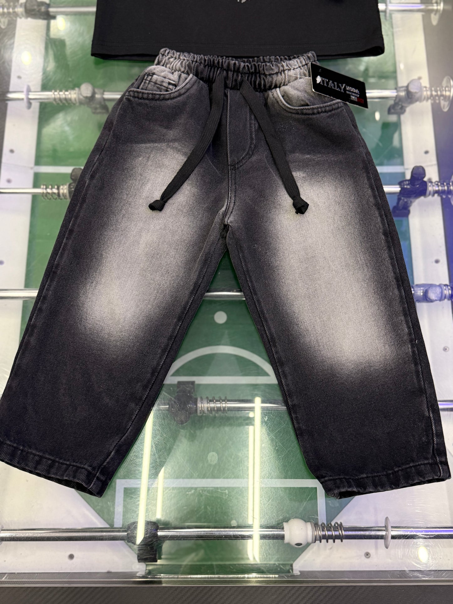 JEANS SFUMATO NERO