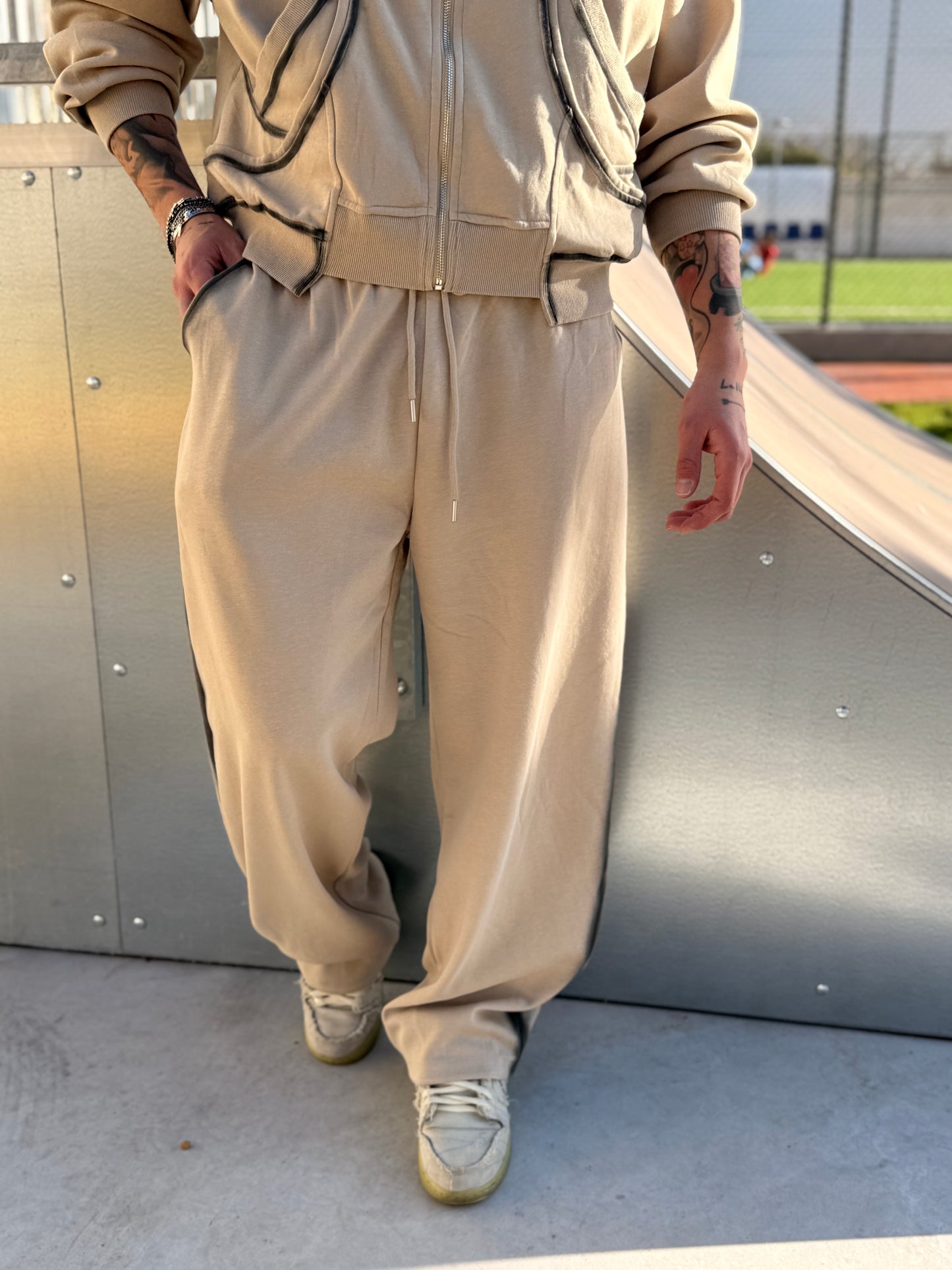 TUTA SFUMATA CROP BEIGE