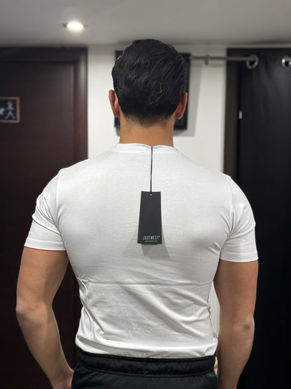 T-SHIRT SLIM BIANCA