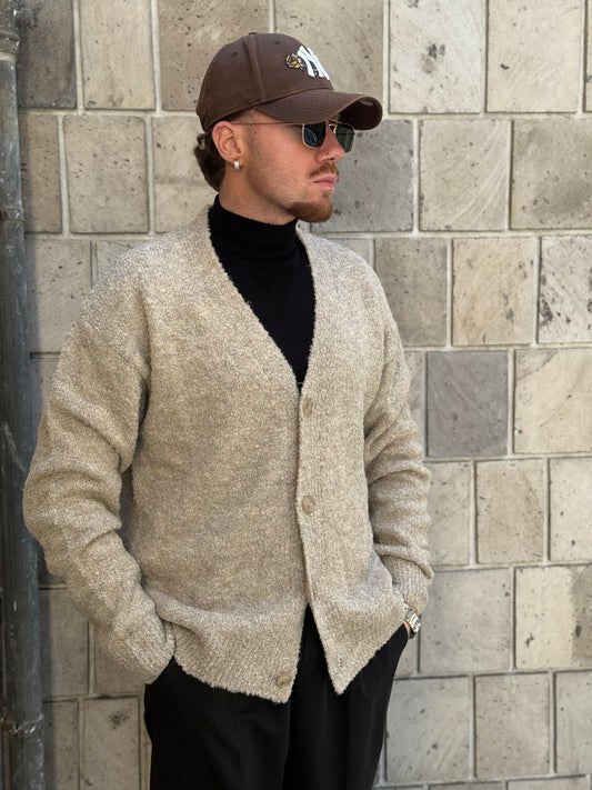 CARDIGAN TEDDY BEIGE