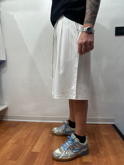 SHORT OVER COMFY BIANCO