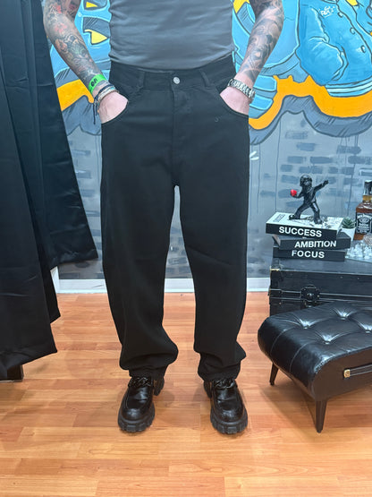 JEANS BAGGY NERO