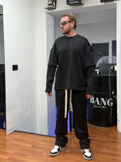 TUTA DOUBLE SCUBA NERA