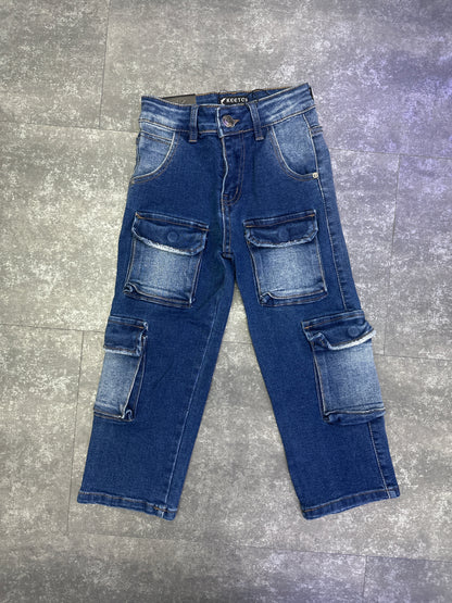CARGO JEANS MULTIPOKET