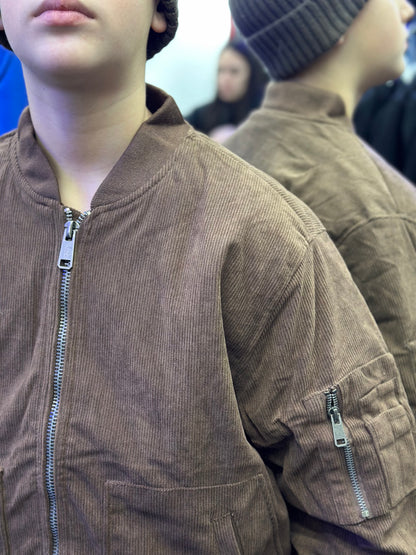 GIUBBOTTO A COSTINE MORO