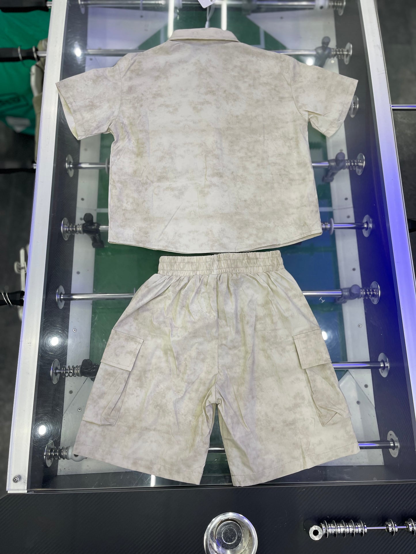 CORDESET MIMETICO CARGO BEIGE CHIARO