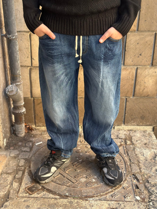 BAGGY COMFY BLU SFUMATO