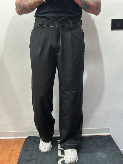 FONDO AMPIO CUCITURE A CONTRASTO