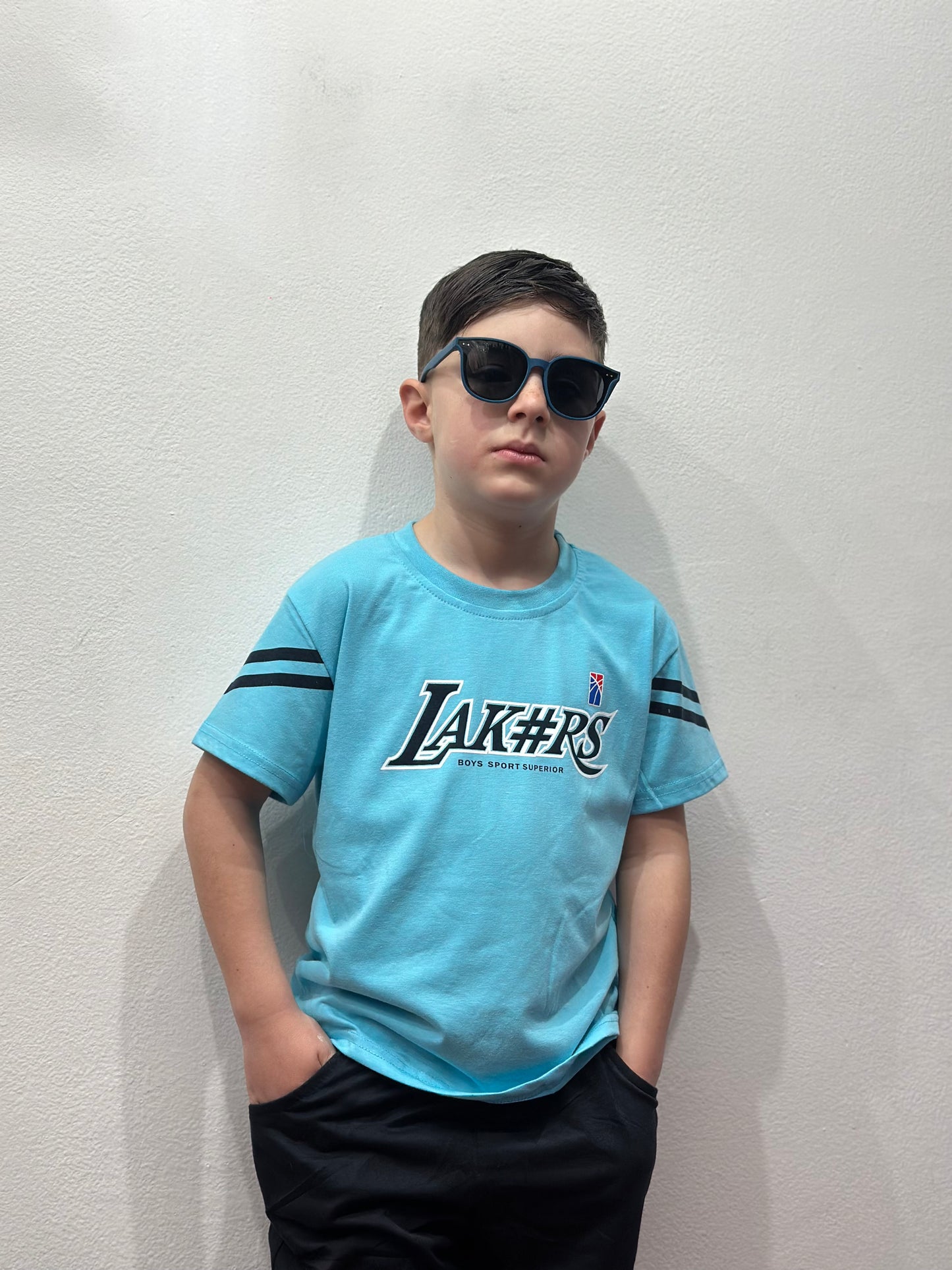 COORDINATO LAKERS CELESTE