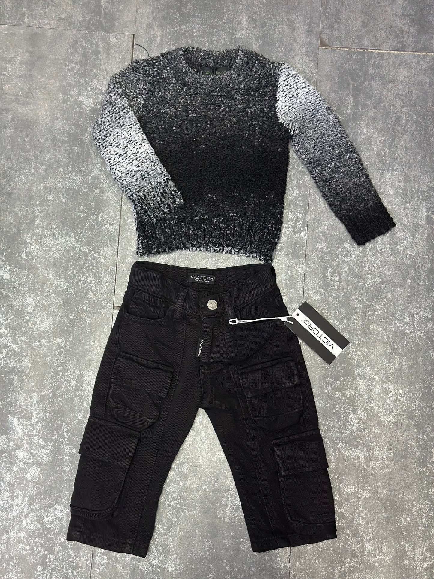 MAGLIONE TEDDY SFUMATO