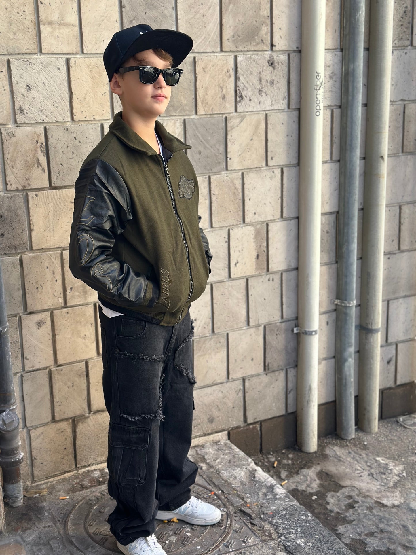 GIUBBOTTO COLLAGE MILITARY