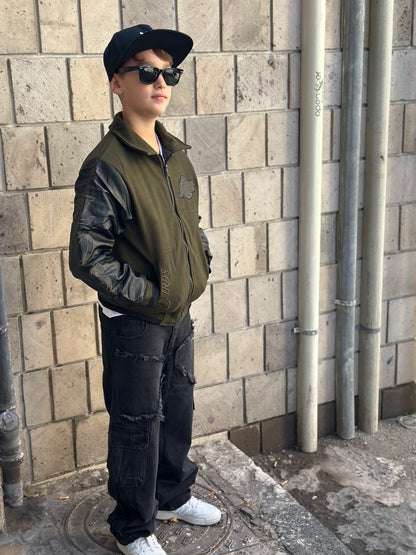 GIUBBOTTO COLLAGE MILITARY