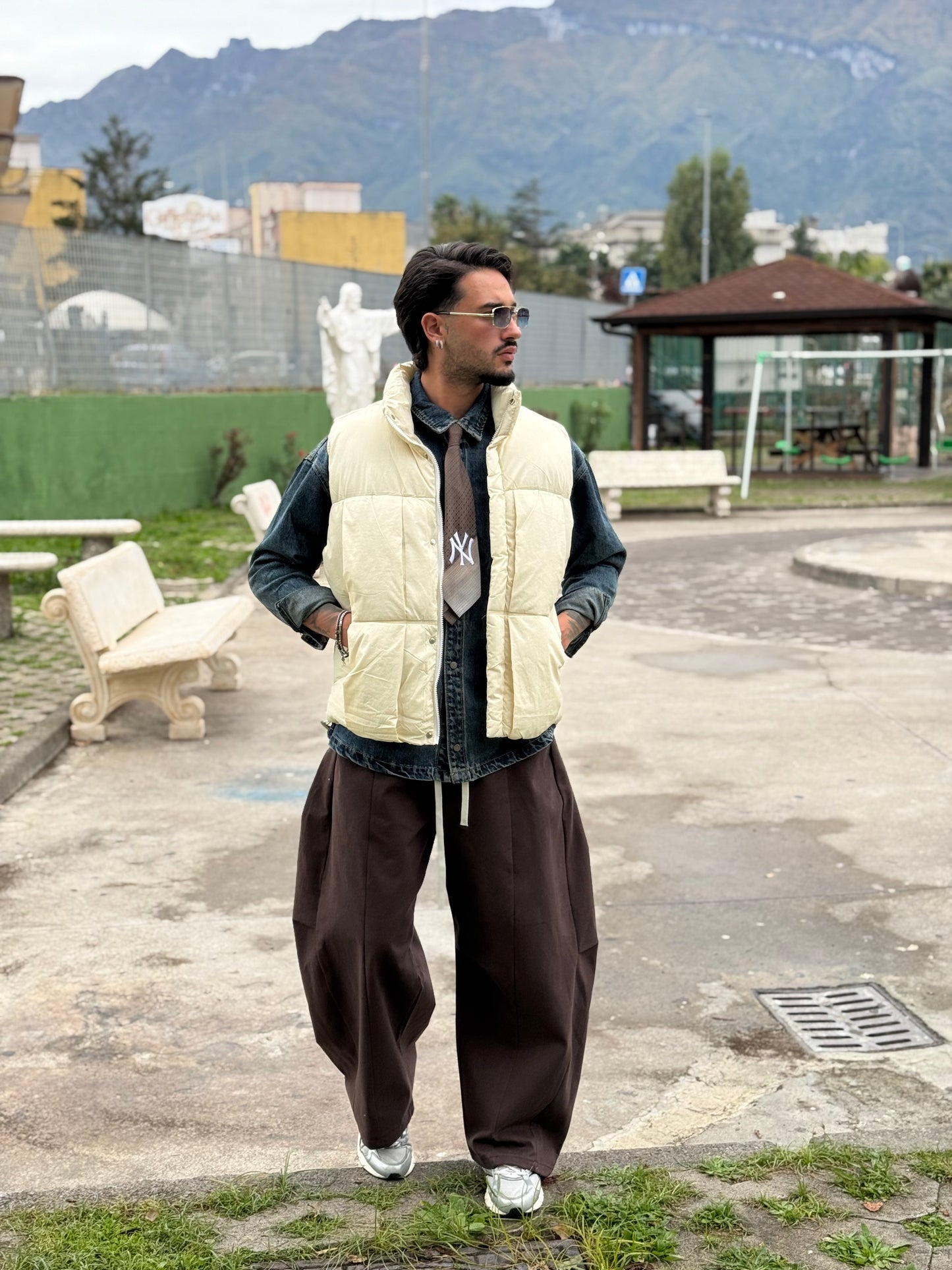 PANTALACCIO BALLON MORO