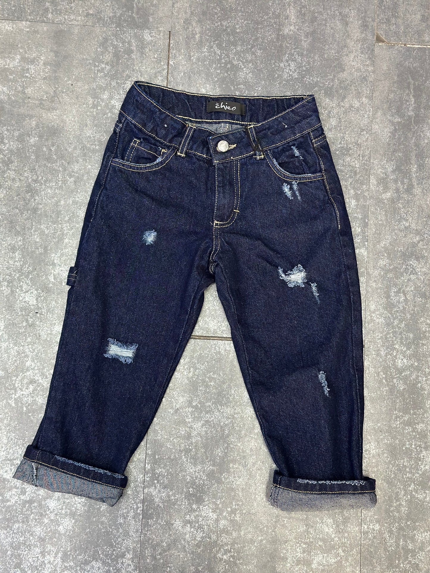 JEANS REGULAR FIT LAVAGGIO ZERO