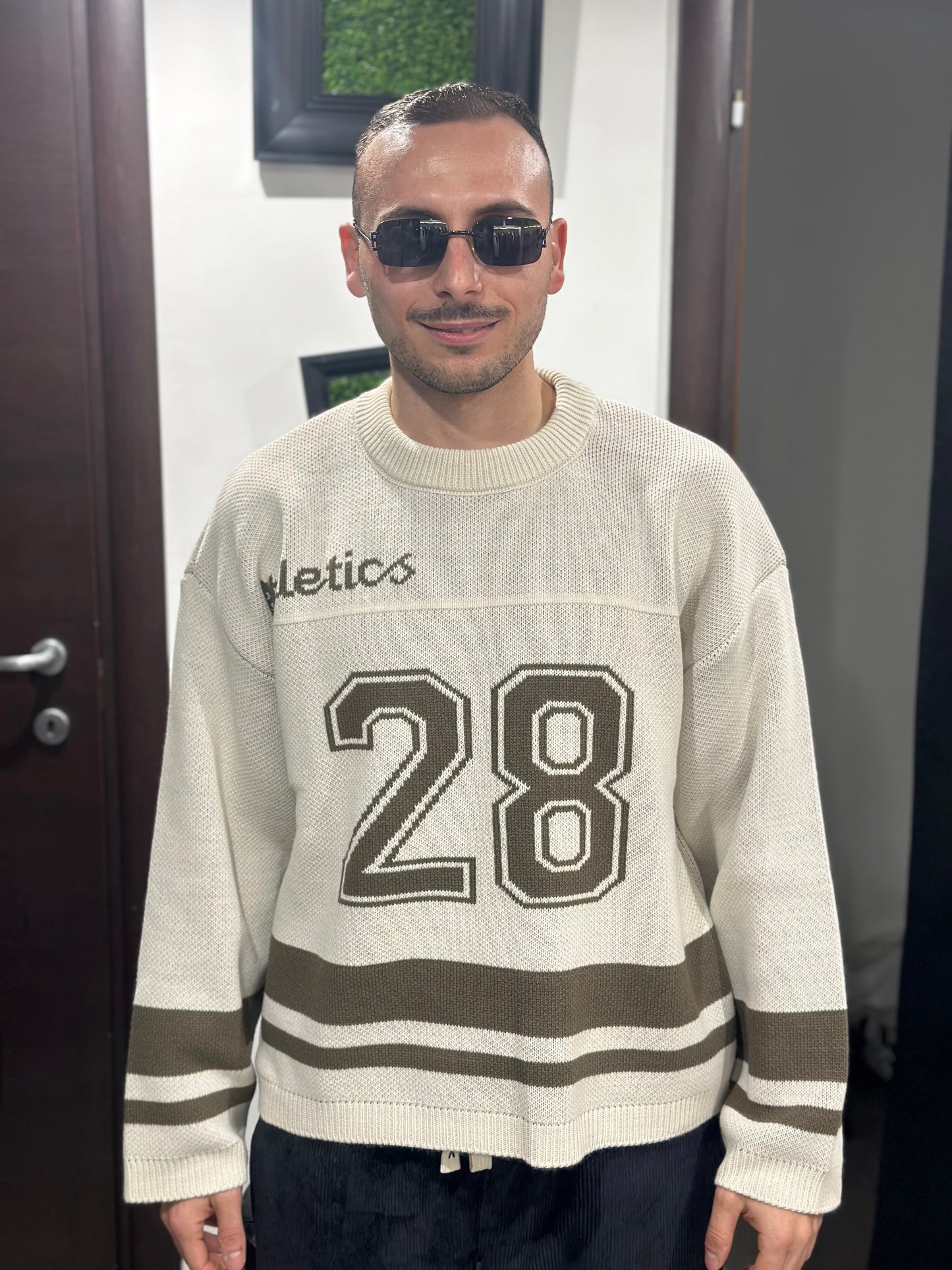 MAGLIONE CROP N28 BEIGE