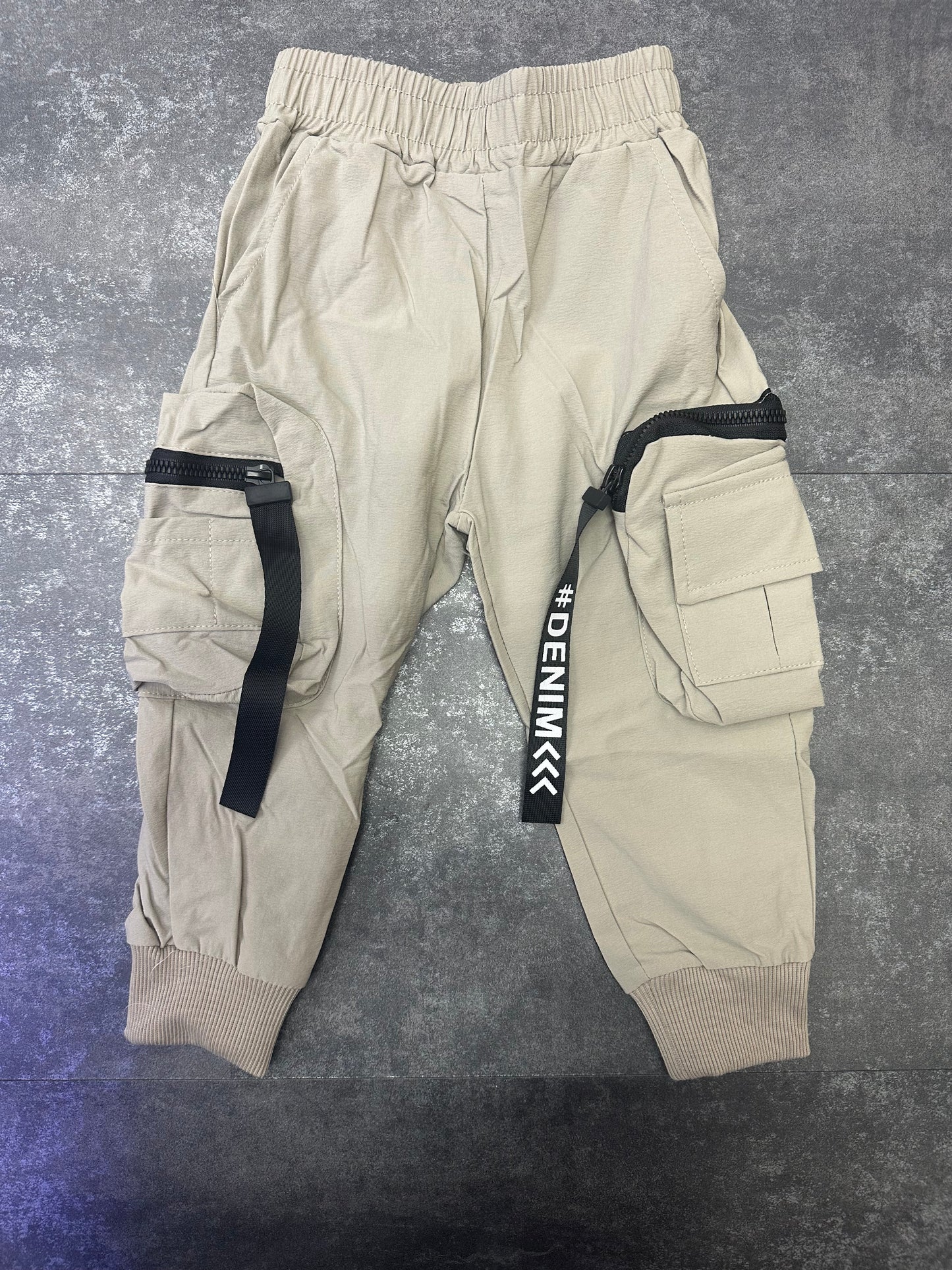 PANTALONE CARGO TUTA BEIGE