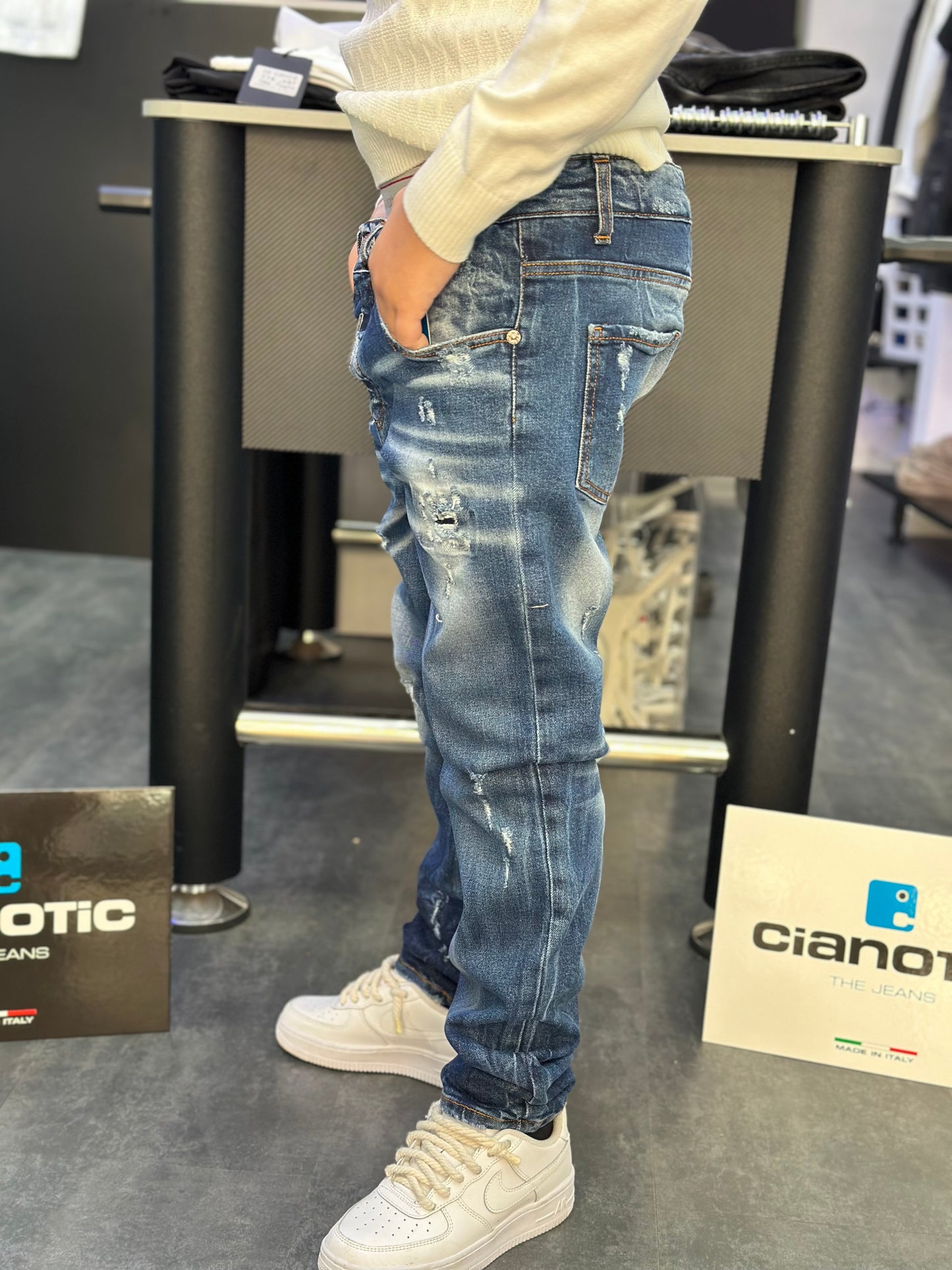 JEANS CIANOTIC CHIARO