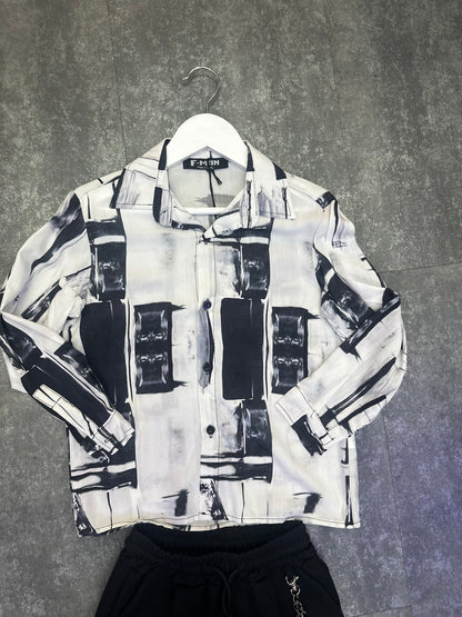 CAMICIA A FANTASIA IN VISCOSA