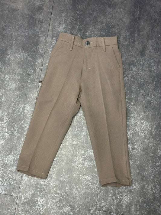PANTALONE CAPRI FANGO