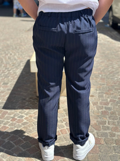 PANTALONE GESSATO CAPRI
