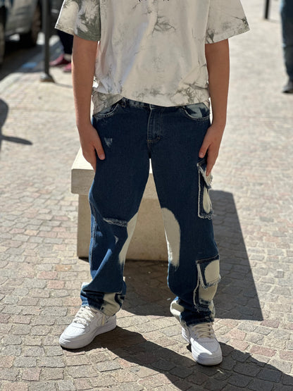 Jeans Cargo sfumato