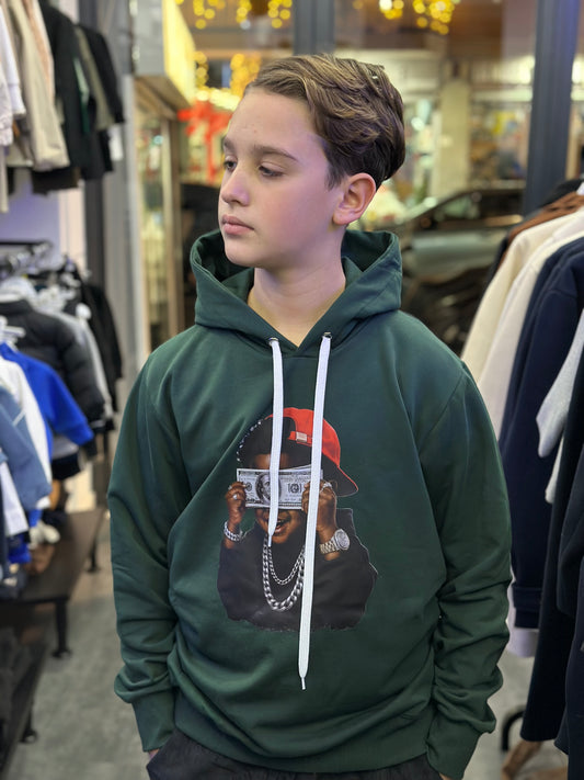 FELPA MONEY VERDE GUCCI